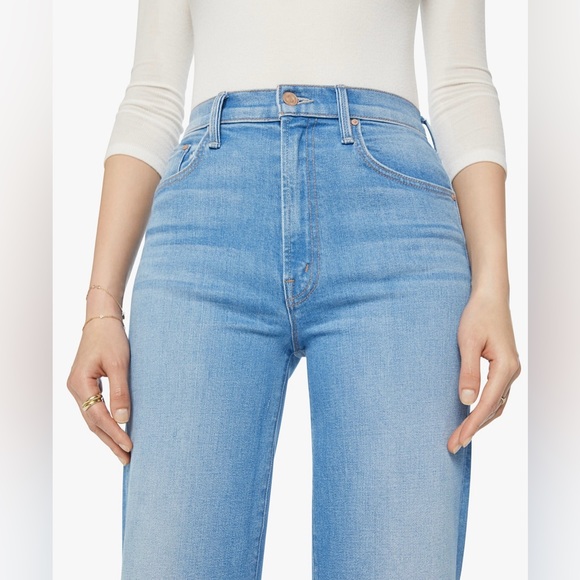 NWT Mother The Rambler Zip Ankle Going Dutch Wash Size 33 - Picture 4 of 13